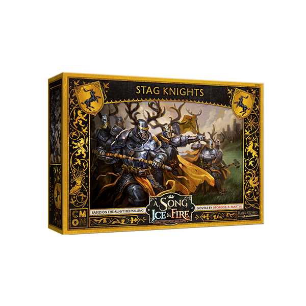A Song of Ice & Fire: Tabletop Miniatures Game - Baratheon Stag Knights 1