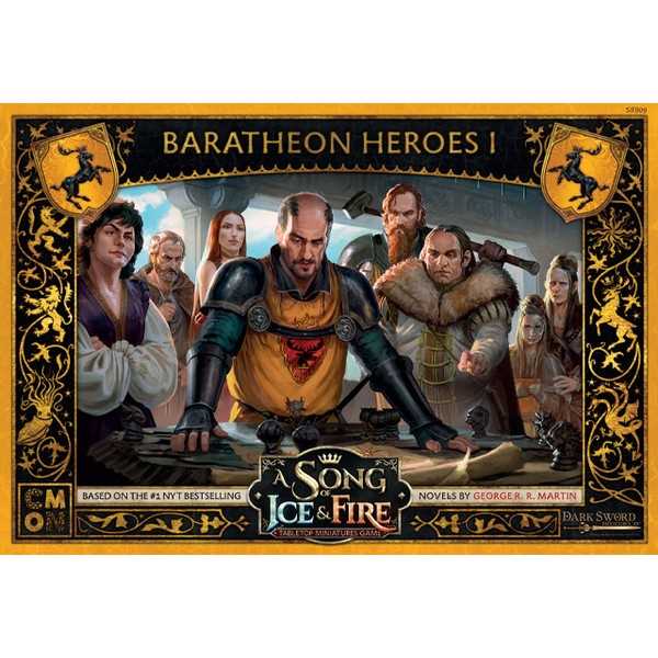 A Song of Ice & Fire: Tabletop Miniatures Game - Baratheon Heroes Box 1 1
