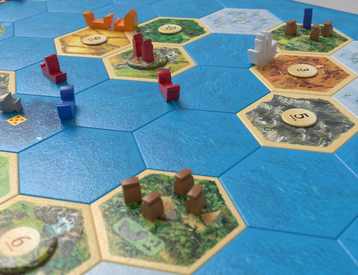 CATAN Explorers and Pirates Sixth Edition Board Game Expansion