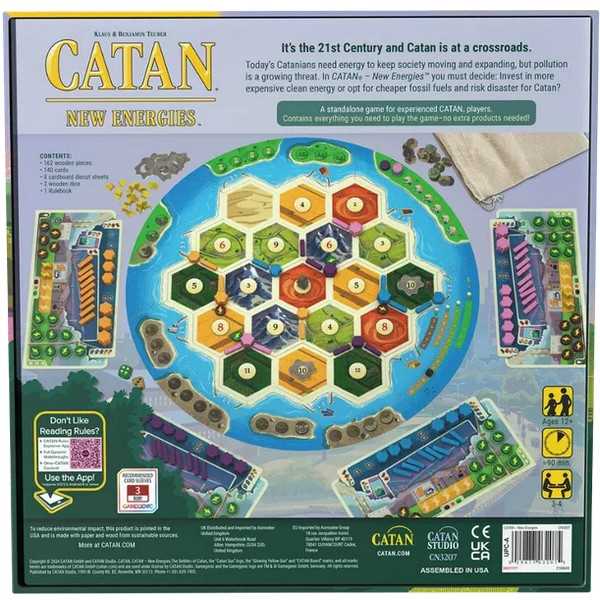 CATAN New Energies Board Game by CATAN Studio 2