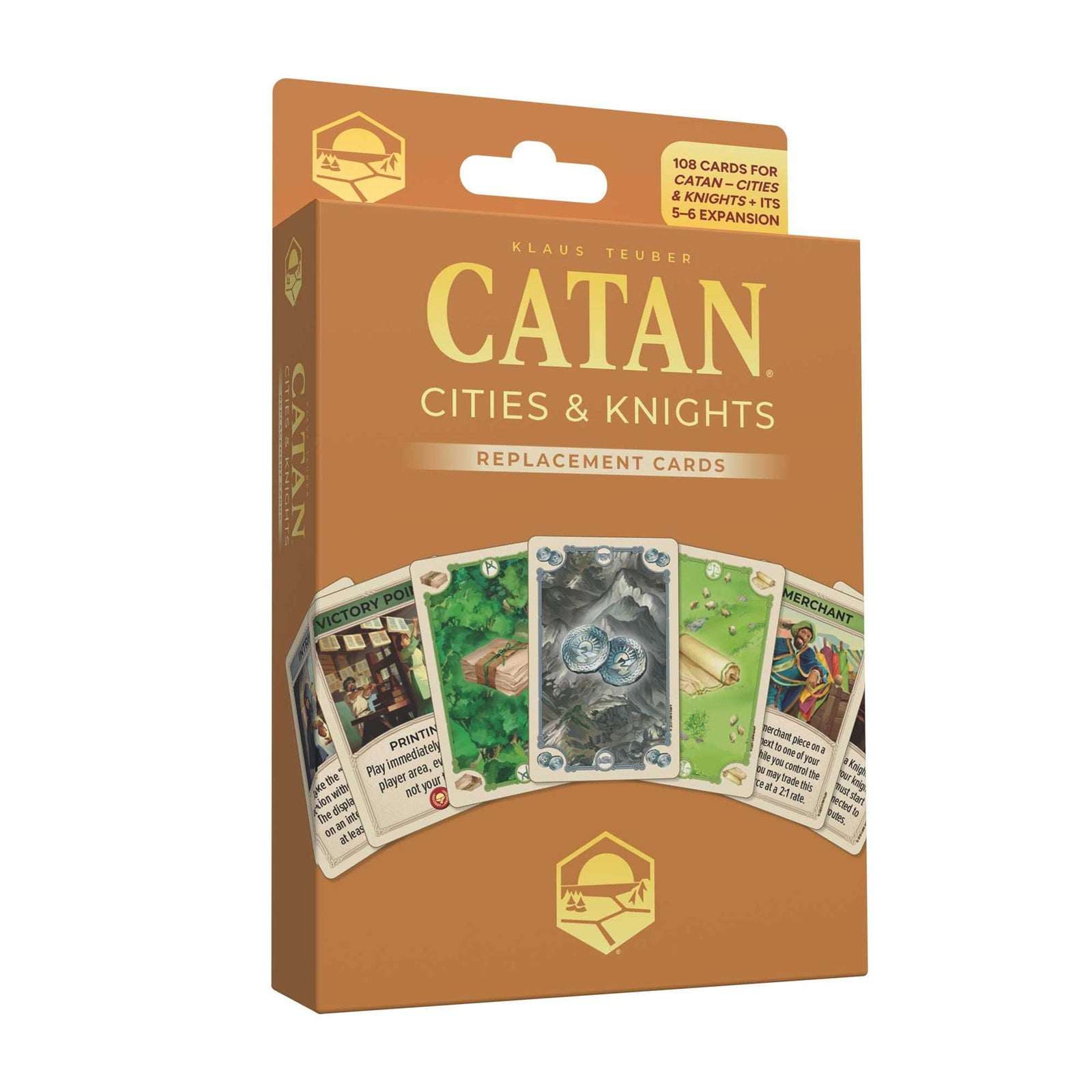 CATAN Cities and Knights Replacement Cards Pack 6th Edition Board Game by CATAN Studio 1