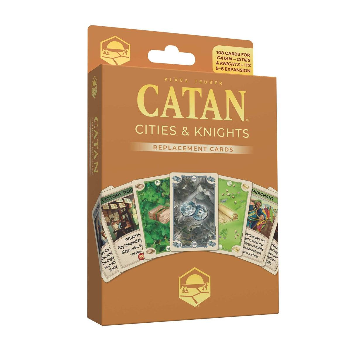 CATAN Cities and Knights Replacement Cards Pack 6th Edition Board Game by CATAN Studio 1