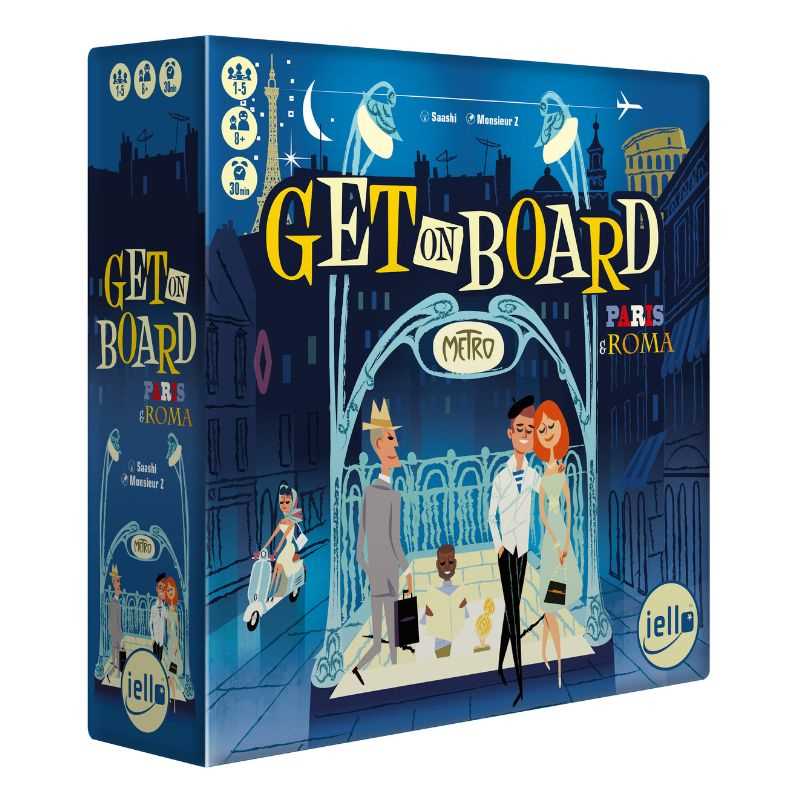 Get on Board: Paris and Rome 1