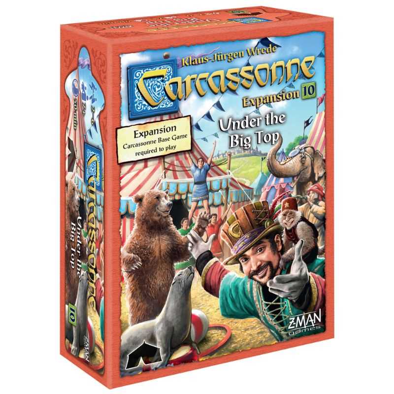 Carcassonne: Under the Big Top (Expansion 10) 1