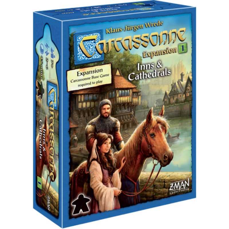 Carcassonne: Inns and Cathedrals (Expansion 1) 1