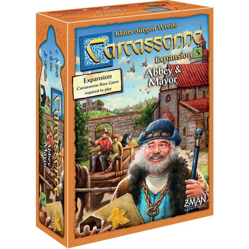 Carcassonne: Abbey and Mayor (Expansion 5)