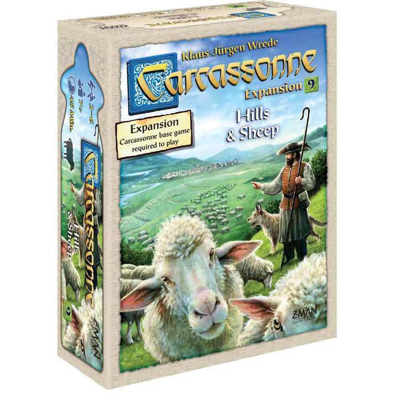 Carcassonne: Hills and Sheep (Expansion 9)