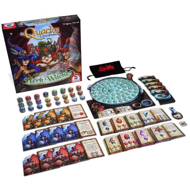 The Quacks of Quedlinburg: The Herb Witches Expansion