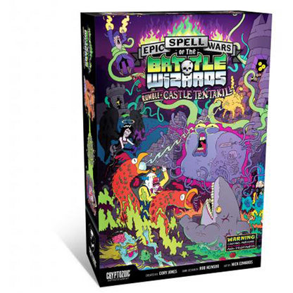 Epic Spell Wars of the Battle Wizards 2 Rumble at Castle Tentakill Board Game by Cryptozoic Entertainment 1