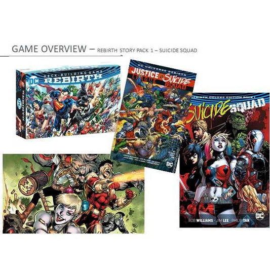 DC Deck Building Game Rebirth Expansion Suicide Squad Roleplaying Game 1