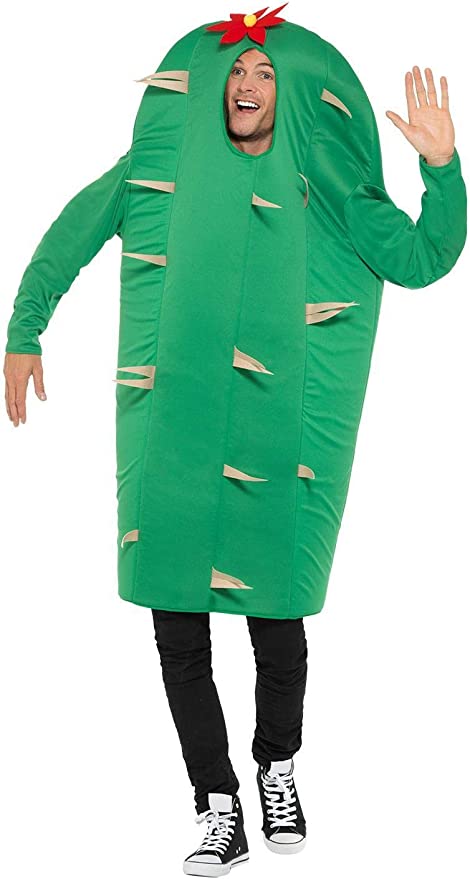 Size Chart Cactus Costume Adult Green One Size Tabard