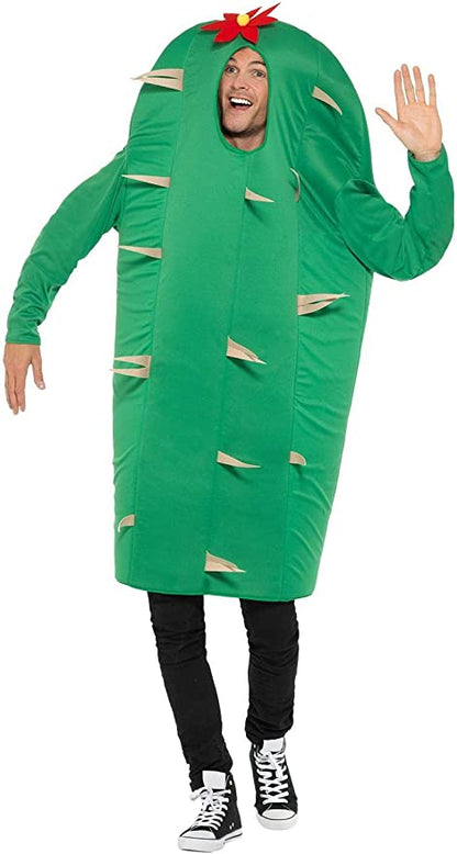 Cactus Costume Adult Green One Size Tabard 2