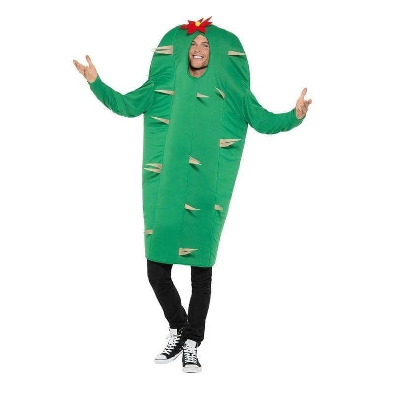 Cactus Costume Adult Green One Size Tabard_1