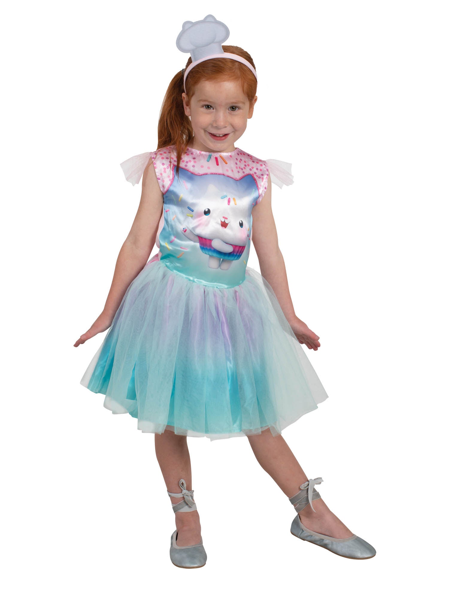 Cakey Cat Tutu Dress Gabbys Dollhouse Girls Costume 1