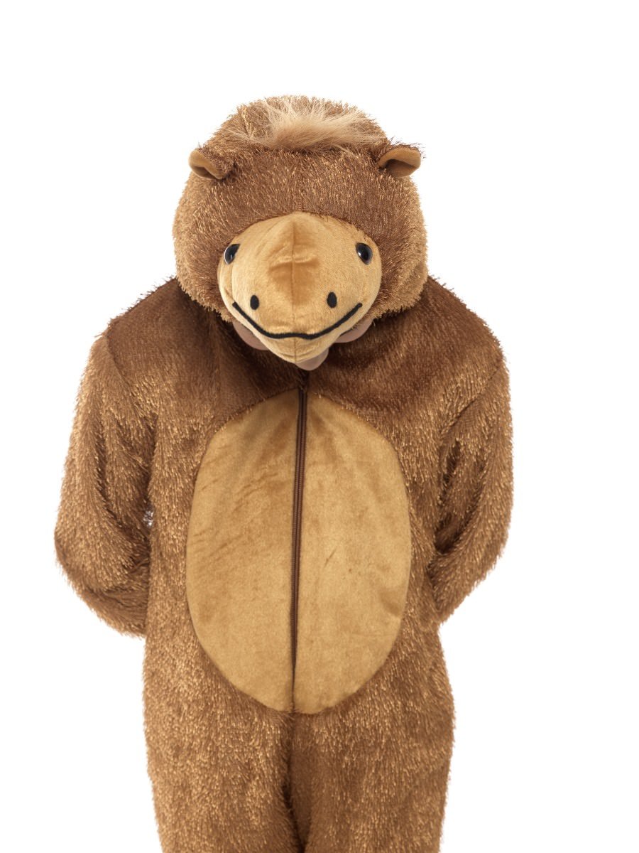 Camel Costume Kids Brown Jumpsuit with Hood_4