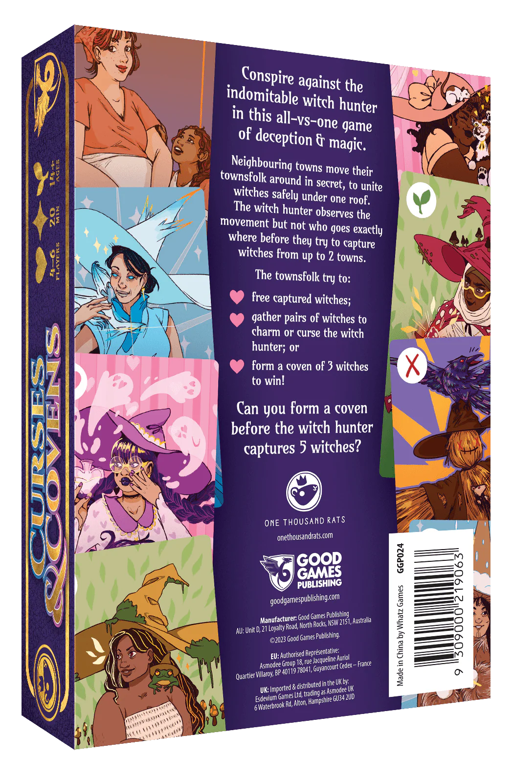 Curses and Covens Board Game