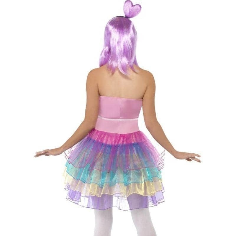 Candy Queen Costume Adult Purple Dress 2