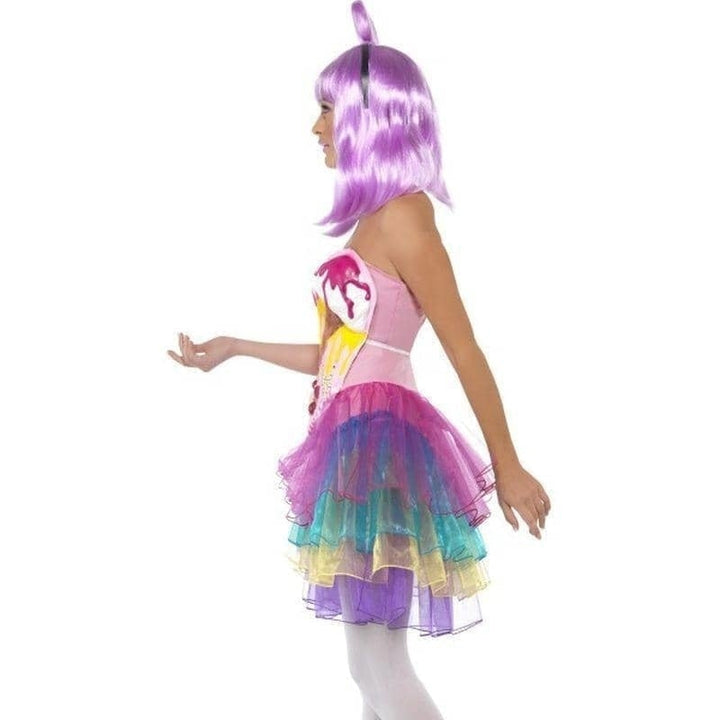 Candy Queen Costume Adult Purple Dress_3