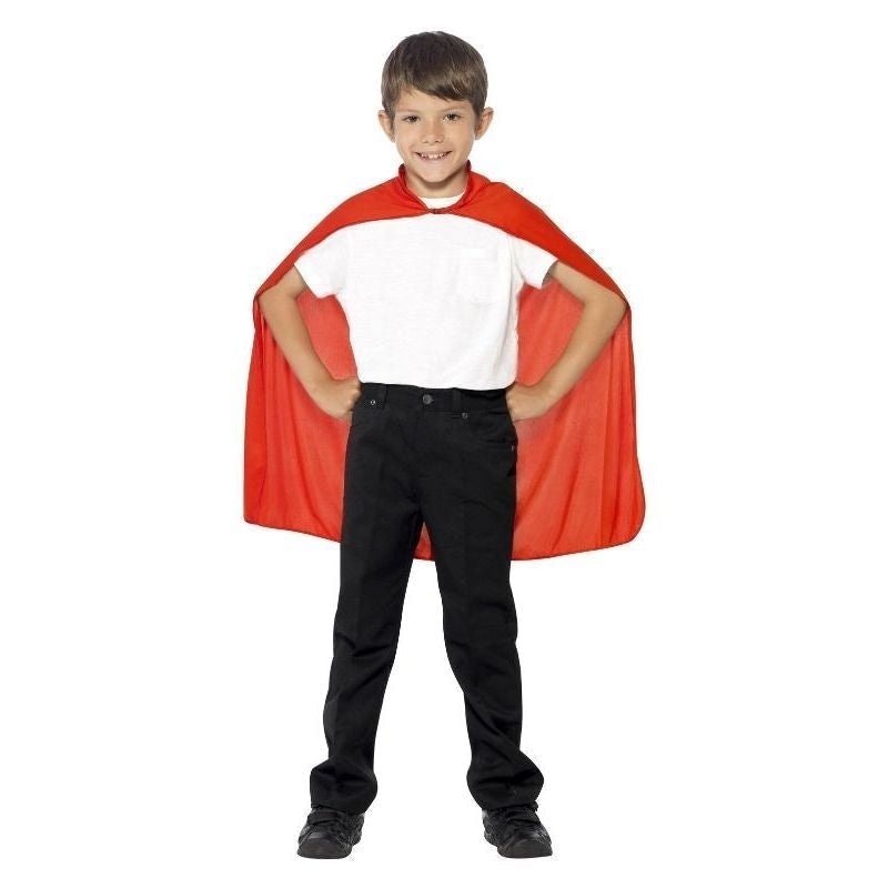 Size Chart Cape Kids Red