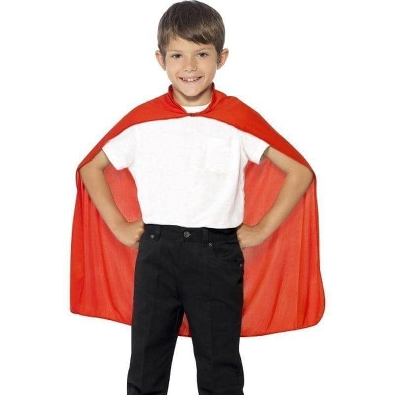 Cape Kids Red Mid Length 2