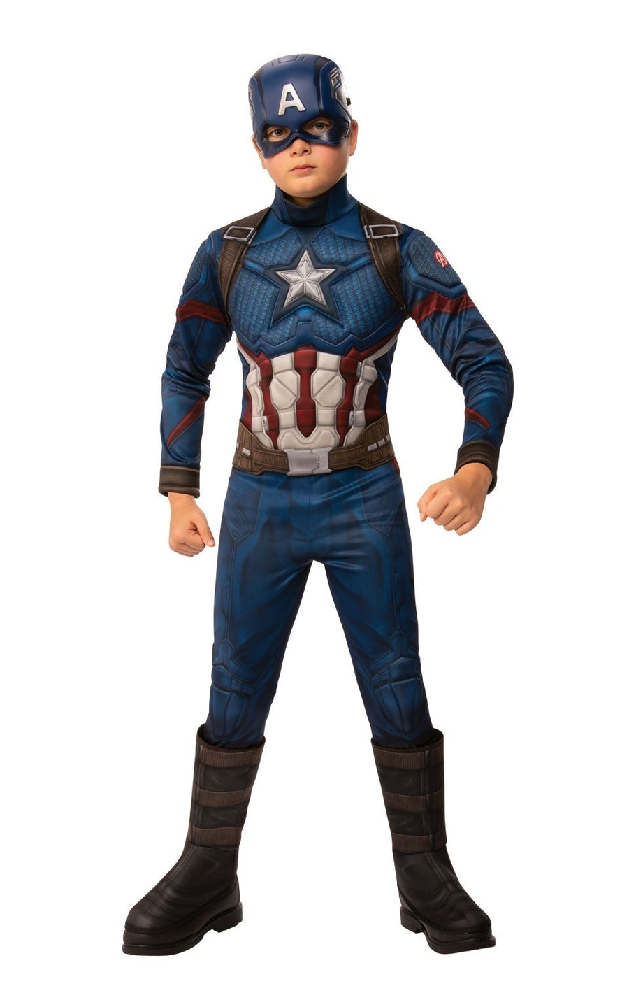 Captain America Costume Boys Deluxe Avengers Endgame_1