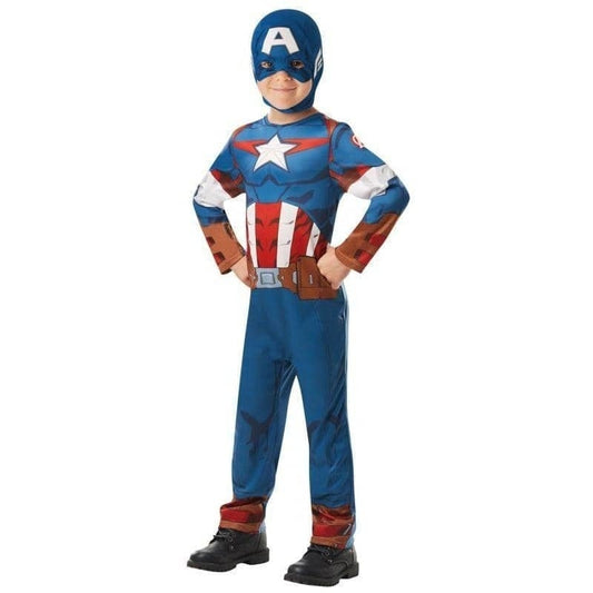 Captain America Costume Boys First Avenger 1