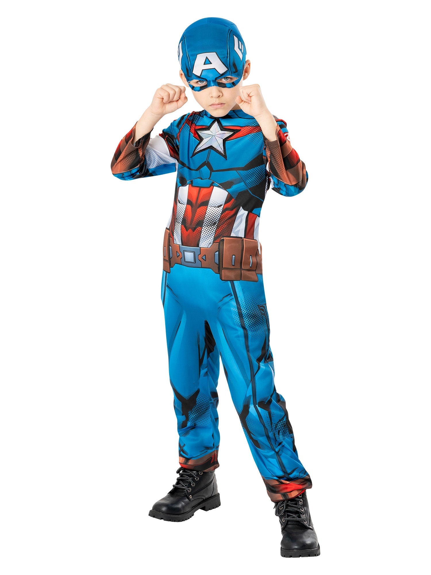 Captain America Costume Kids Green Collection 1