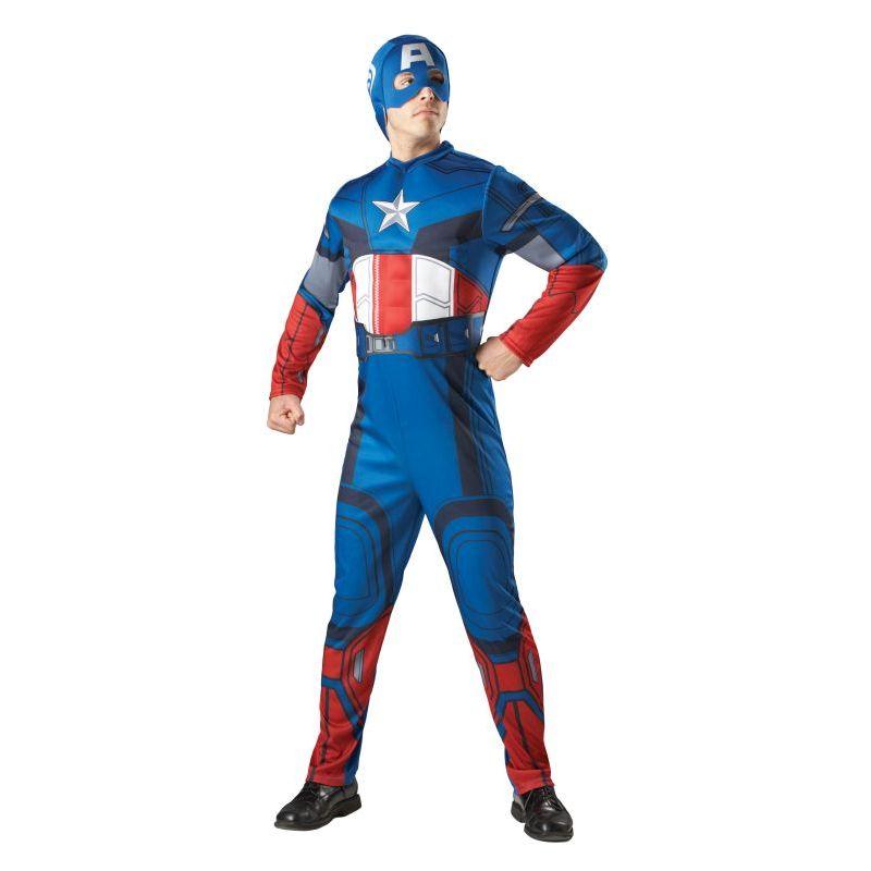 Captain America Deluxe Costume 1