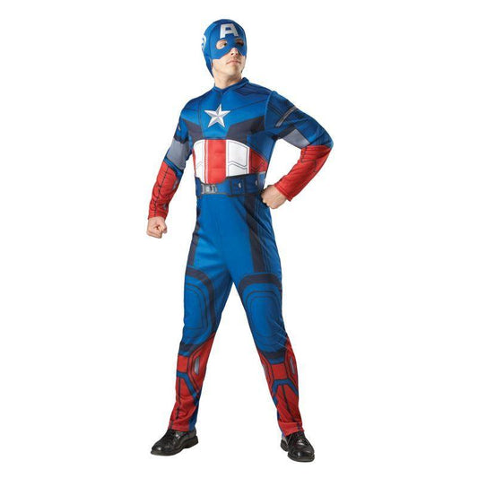 Captain America Deluxe Costume 1