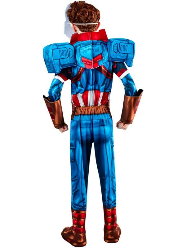 Captain America Mech Strike Boys Costume 2