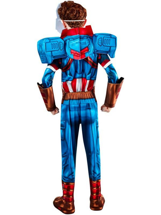 Captain America Mech Strike Boys Costume 2