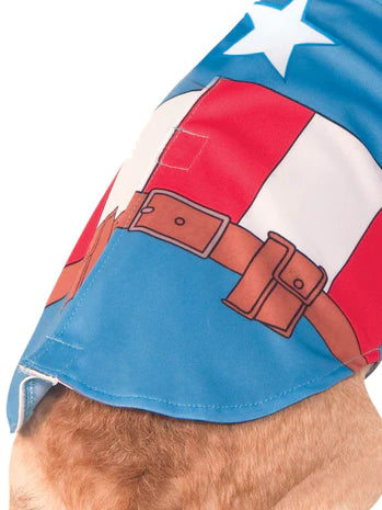 Captain America Pet Costume 3