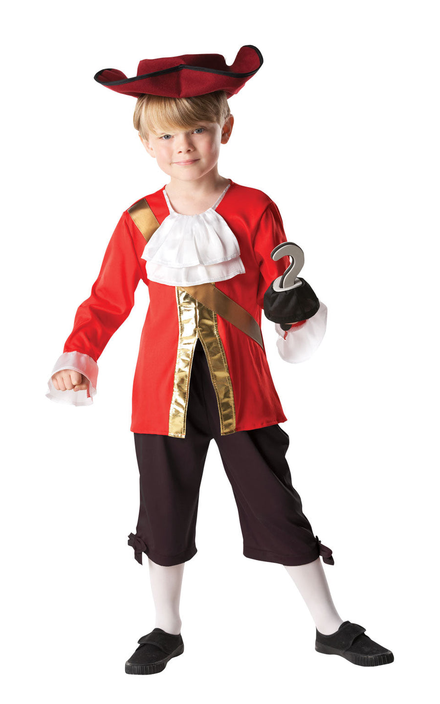 Captain Hook Child Costume Boys Red_1