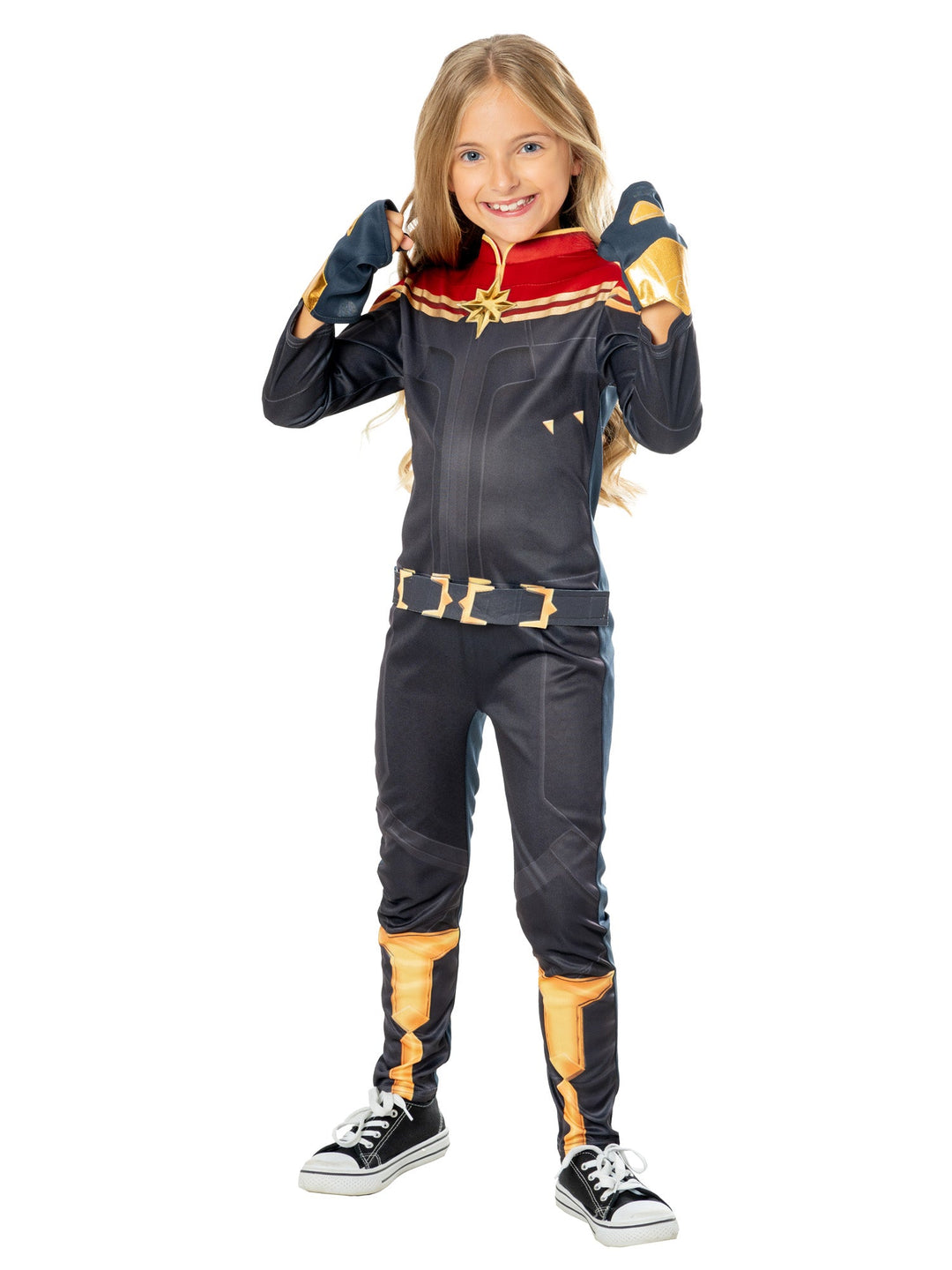 Captain Marvel Costume Child The Marvels Captain Marvel Costume Child The Marvels