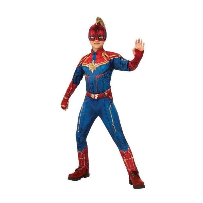 Captain Marvel Costume Childrens Hero Suit_1