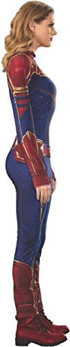 Captain Marvel Costume Womens Hero Deluxe Suit_2