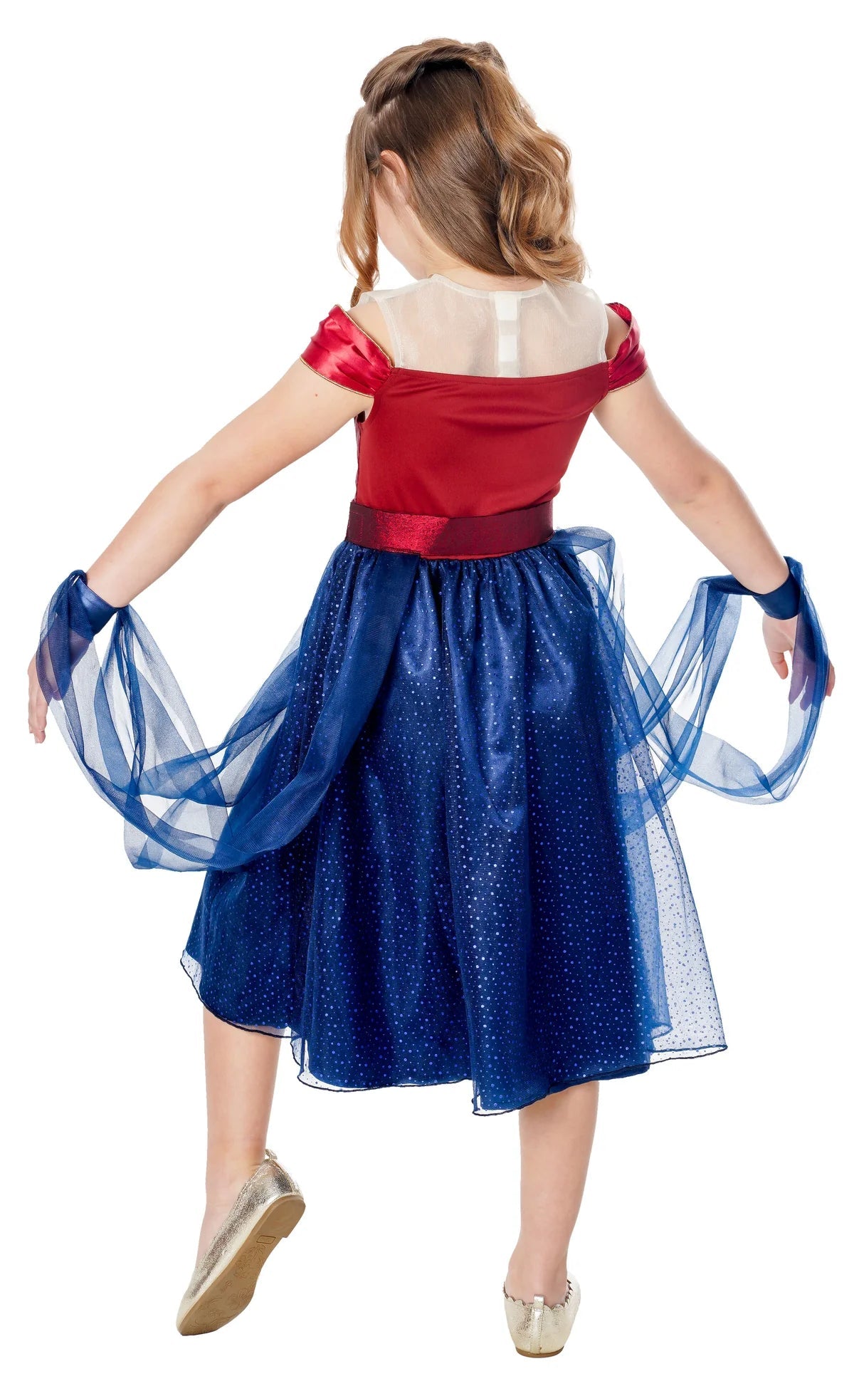 Captain Marvel Girls Dress Costume 2
