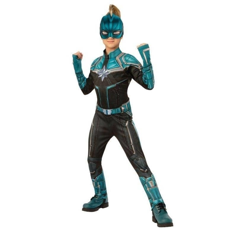 Captain Marvel Girls Kree Suit Costume 1