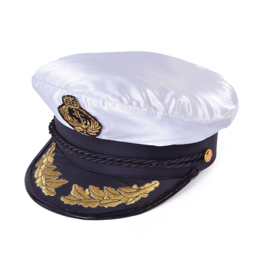 Captains Hat Deluxe Sailor Peaked Cap_1