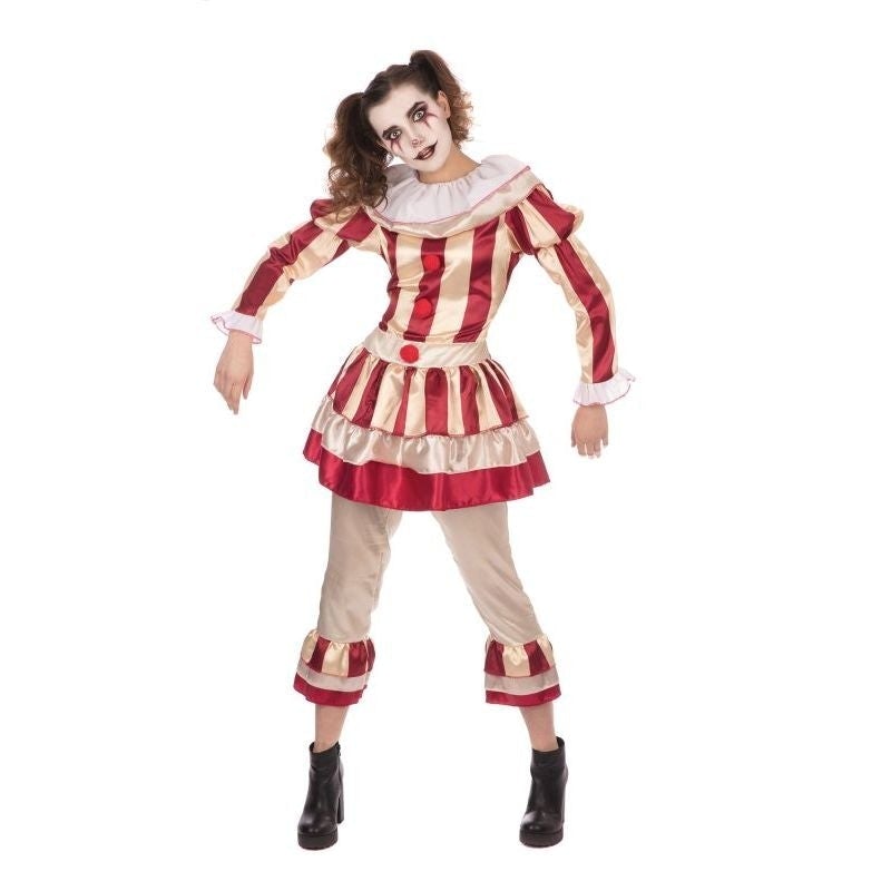 Carnevil Clown Costume Ladies Dress 1