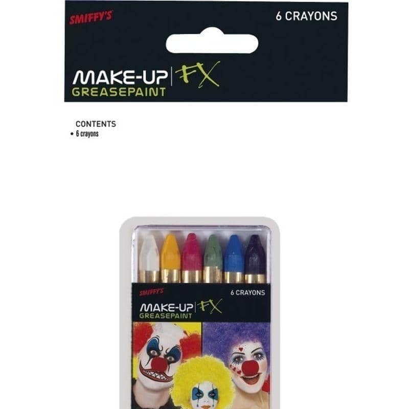 Carnival Greasepaints Adult 6 Assorted_1