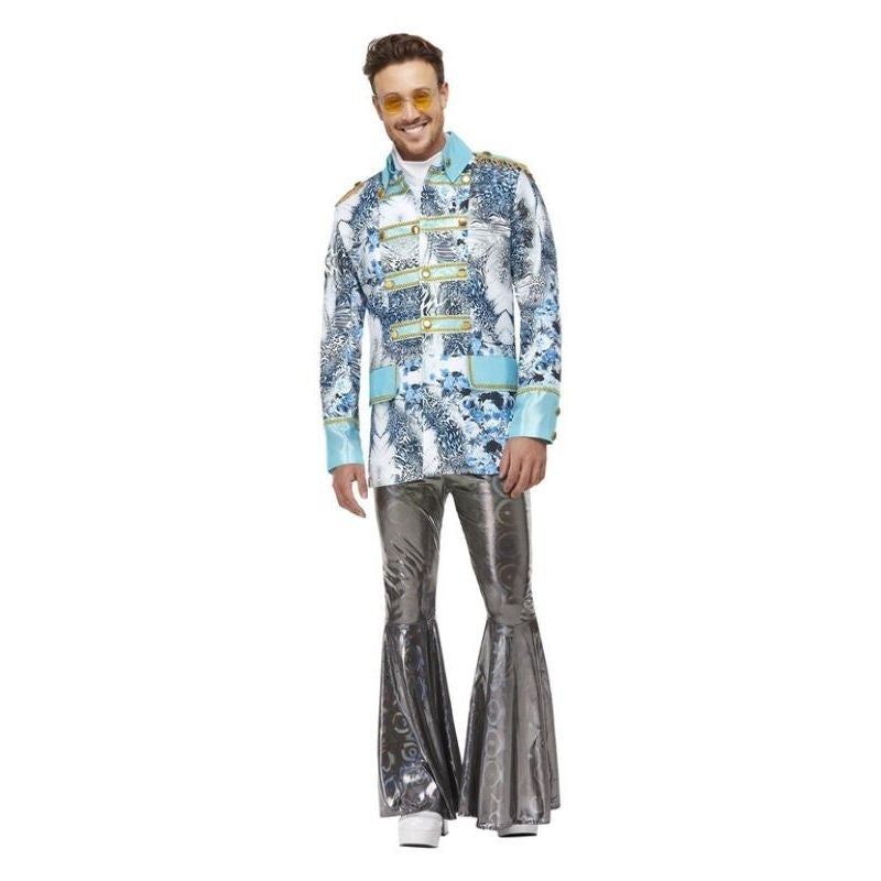 Carnival Jacket White and Blue 1
