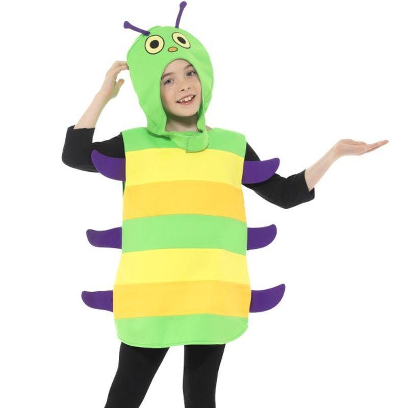Caterpillar Costume Kids Green_1