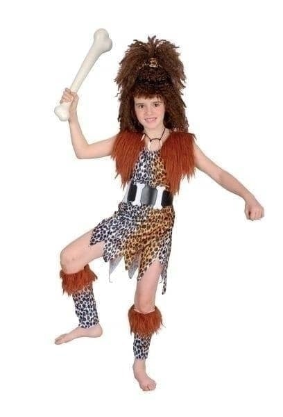 Cavegirl and Wig Girls Costume 1