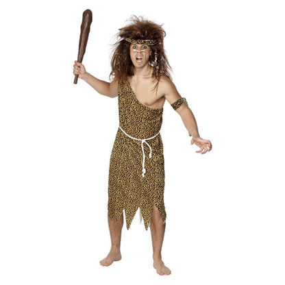 Caveman Costume Brown Adult 1