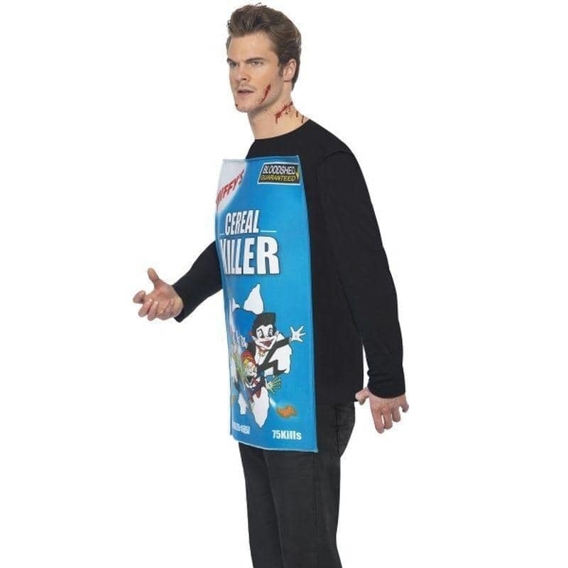 Cereal Killer Costume Adult Blue Tabard 3