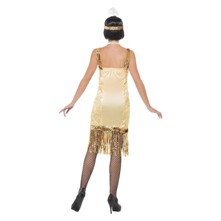 Charleston Flapper Costume Gold Adult_2
