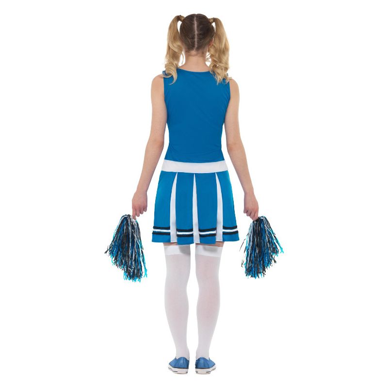Cheerleader Costume Blue Adult 2