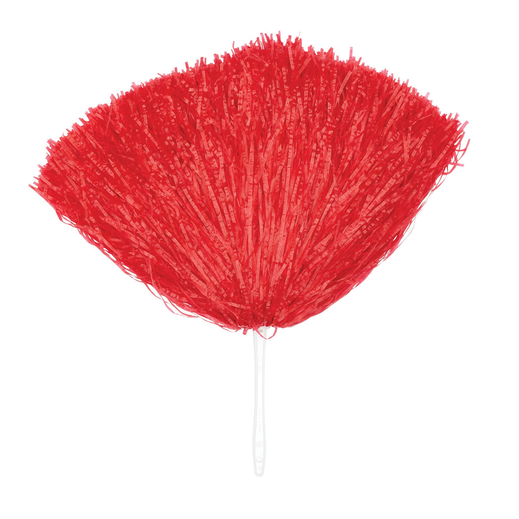 Cheerleader Pom Pom Large Red Costume Accessory Cheerleader Pom Pom Large Red Costume Accessory