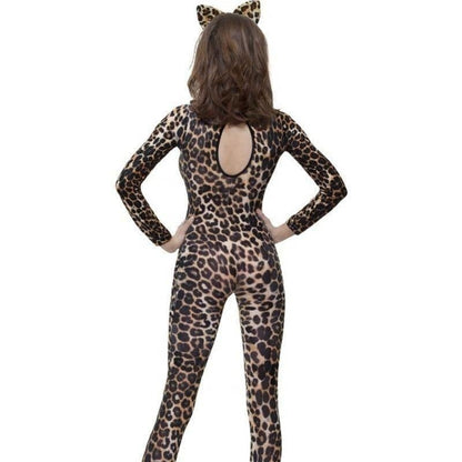 Cheetah Print Bodysuit Adult Brown 3